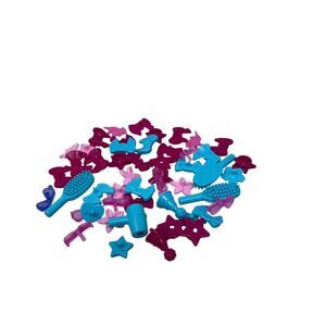 LEGO Friend Minifigure Accessories Friends 50 Pc‎ Lot Hair Bedroom Pink Azure